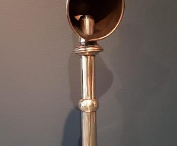 Victorian Brass Student Lamp - Image 5