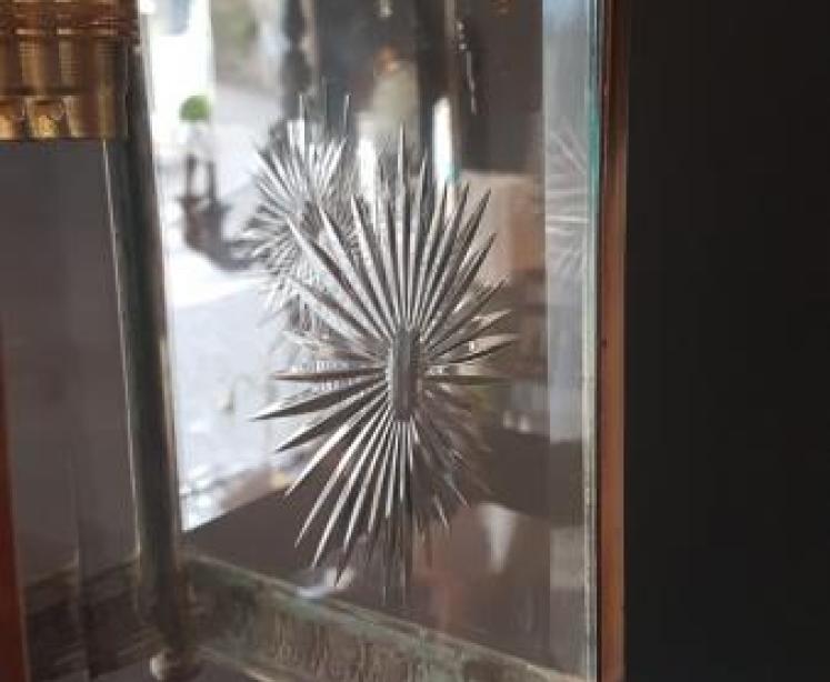 Edwardian Brass Framed Lantern - Image 4