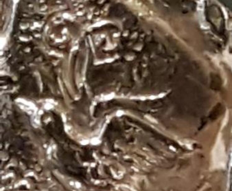 Russian Silver Miniature Arm Chair - Image 4