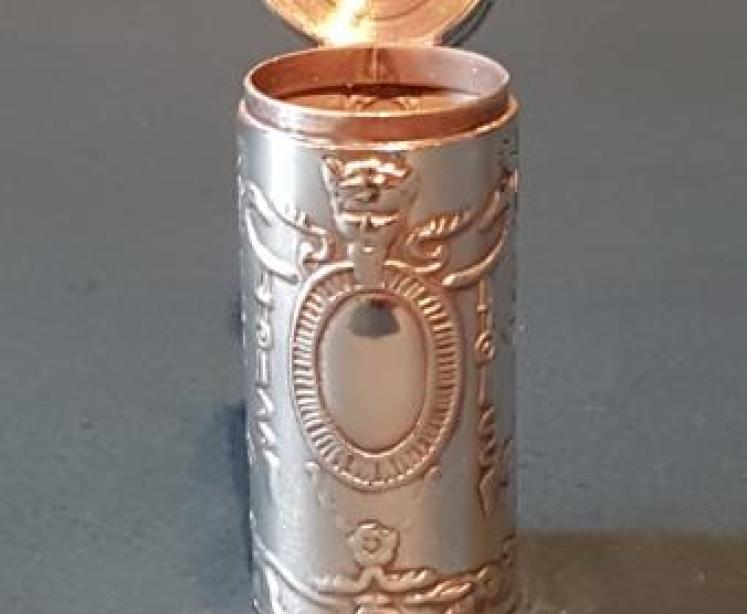 Edwardian Silver Tooth Pick Holder - Image 3