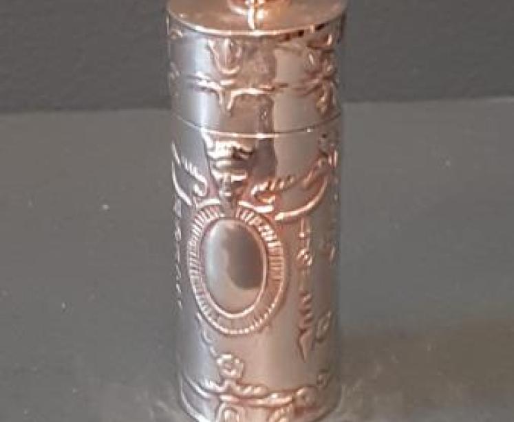 Edwardian Silver Tooth Pick Holder - Image 7