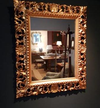 Victorian Timber Gilt Mirror