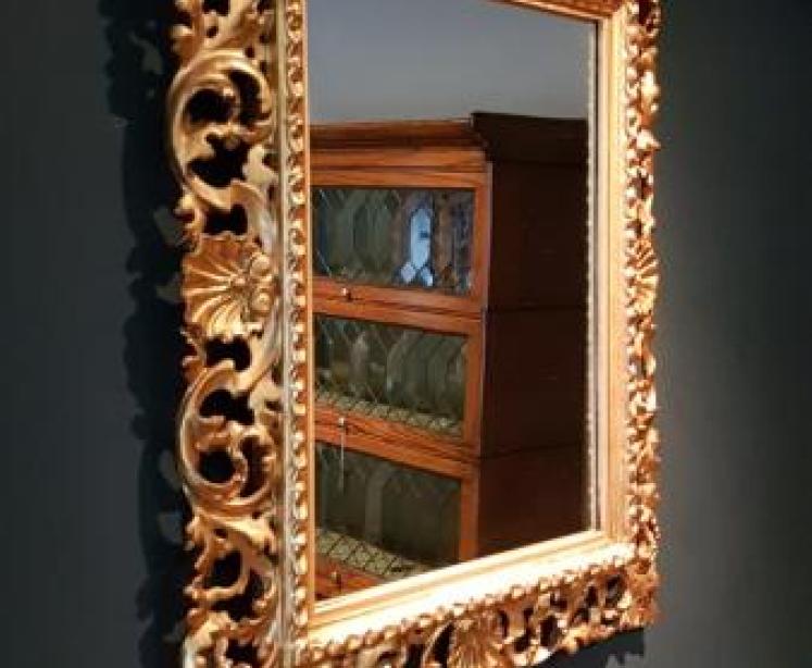Victorian Timber Gilt Mirror - Image 3