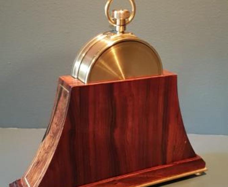 Fine Quality Campaign Barometer and Stand - Image 3