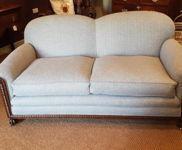Superb Victorian Upholstered Two Seater Sofa - Image 1