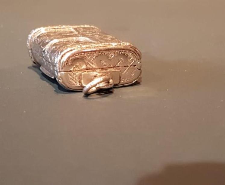 Outstanding Georgian Silver Vinaigrette - Image 3