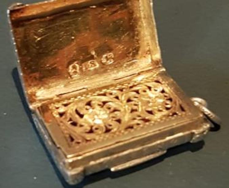 Outstanding Georgian Silver Vinaigrette - Image 6