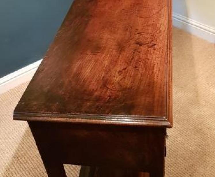 Superb George II Oak Open Pot Board Dresser - Image 5