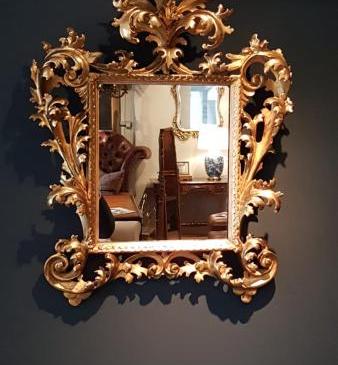Victorian Florentine Mirror