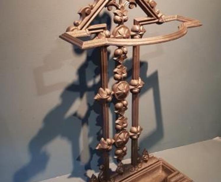 Victorian Cast Iron Stick Stand - Image 3