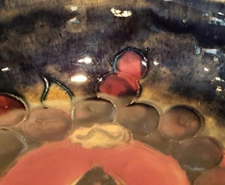 Early Moorcroft Pomegranate Bowl - Image 2