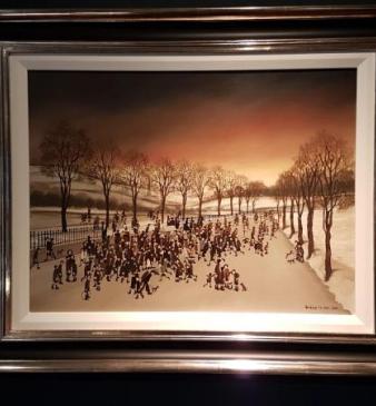 Brian Shields Oil on Board