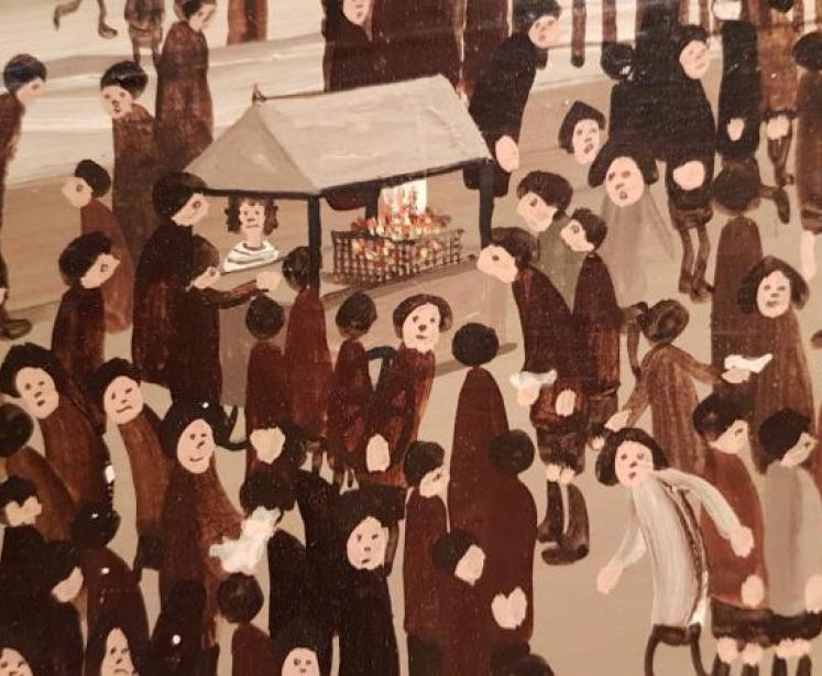 Brian Shields Oil on Board - Image 4