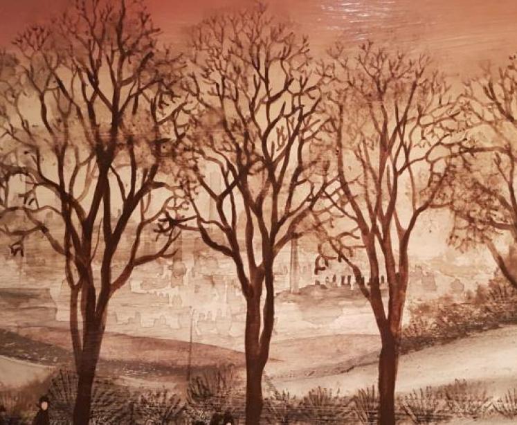 Brian Shields Oil on Board - Image 6