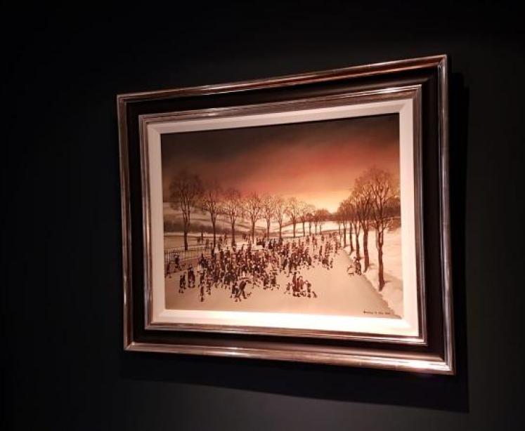 Brian Shields Oil on Board - Image 7