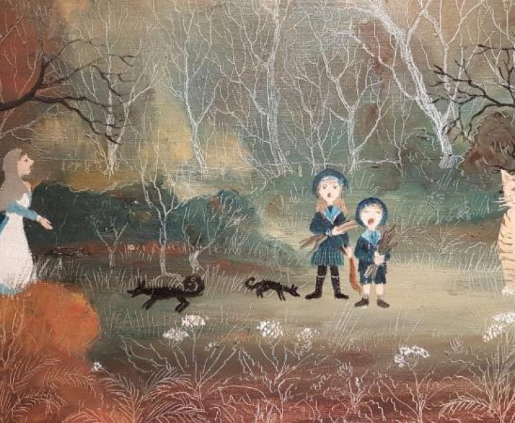 Helen Bradley Original 'Alice oh Alice'  - Image 2