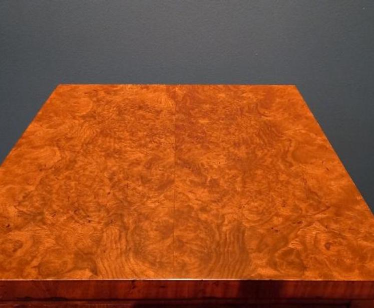 Pair of Mid Victorian Burr Walnut Bedside Cabinets - Image 4