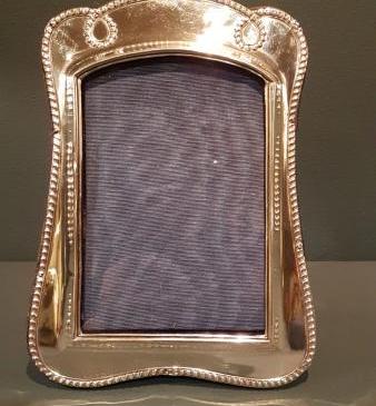 Edwardian Silver Photo Frame