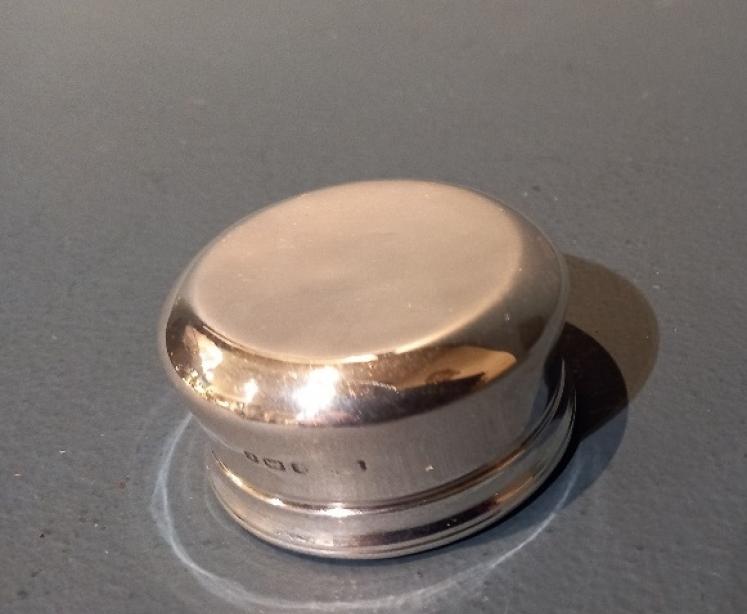 George V period Silver & Tortoiseshell Trinket Box - Image 5