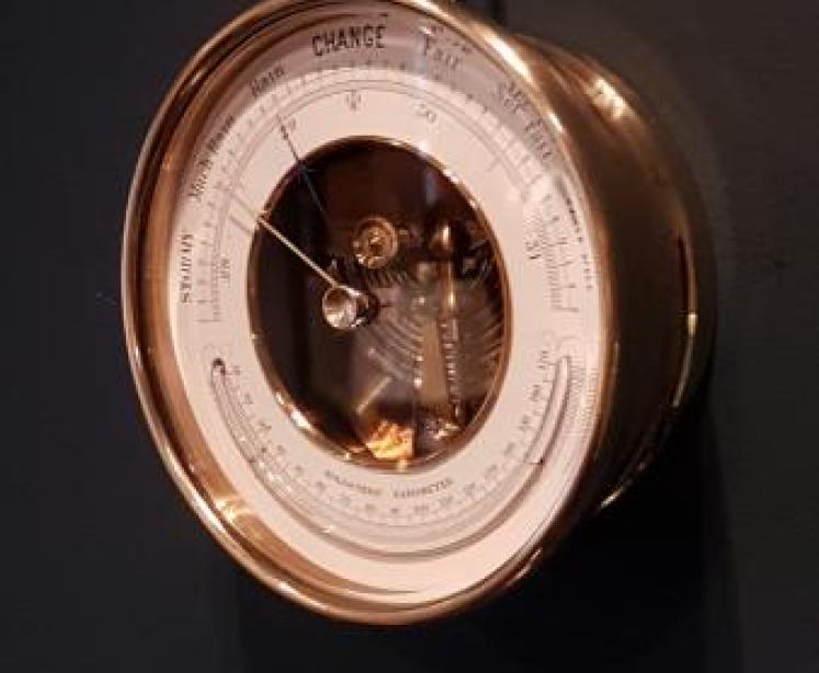 Victorian Skeletonised Marine Barometer - Image 4