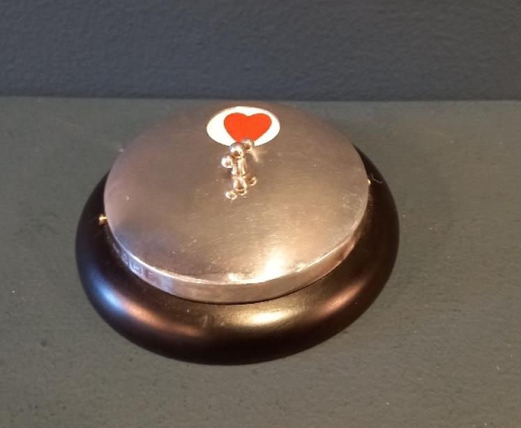 Antique Silver & Ebony Whist Marker - Image 3