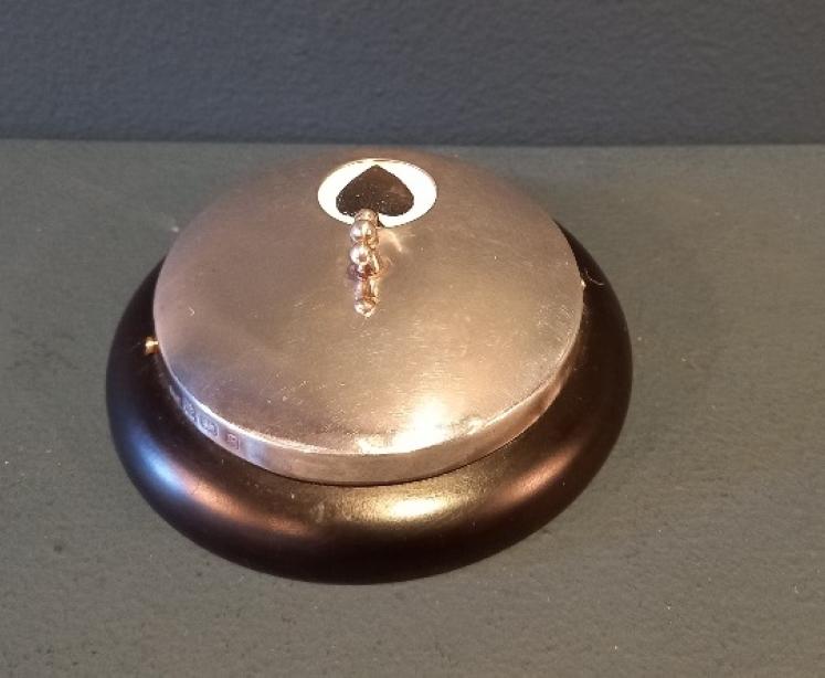 Antique Silver & Ebony Whist Marker - Image 4