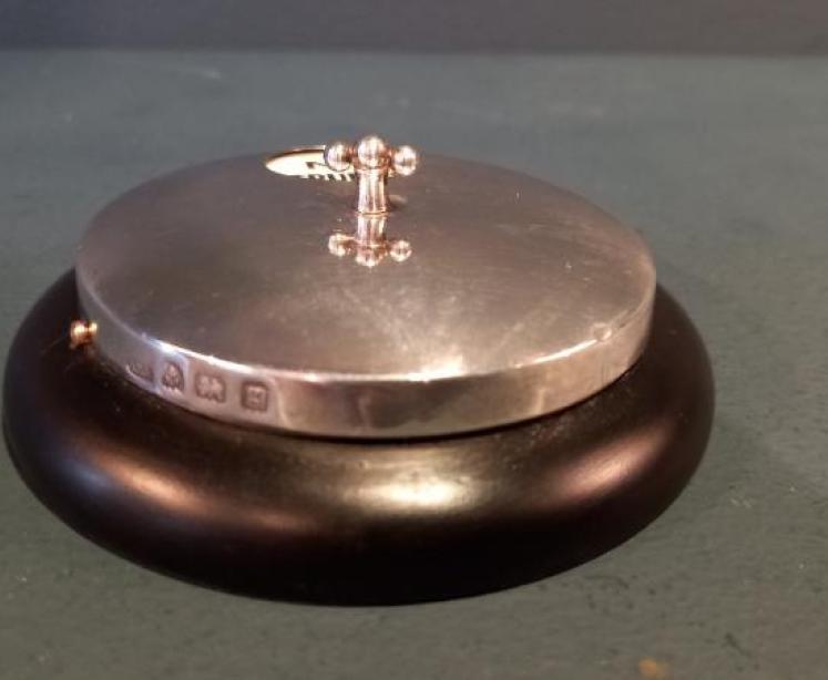 Antique Silver & Ebony Whist Marker - Image 6