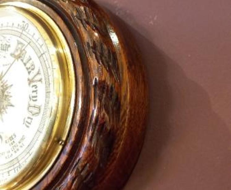 Antique Casatelli of London Ship's Barometer - Image 6