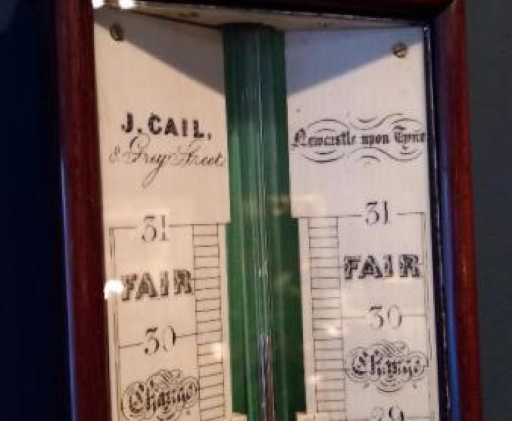 Early Victorian Rosewood Newcastle Stick Barometer - Image 3