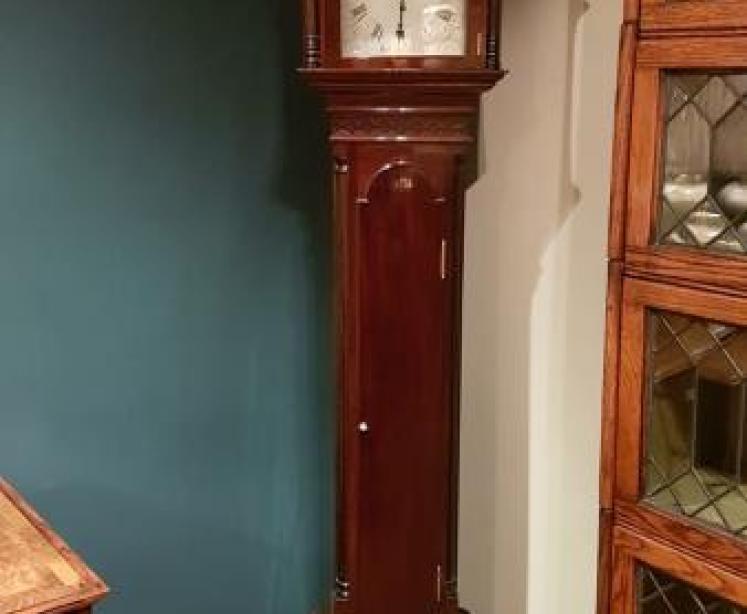 Superb Edwardian Three Train Grandmother Clock - Image 1