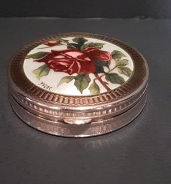 Fine Quality Silver and Enamel Box