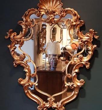 Superb Timber Gilt Mirror
