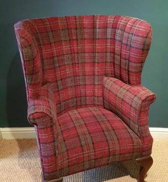 Victorian Wing Back Arm Chair