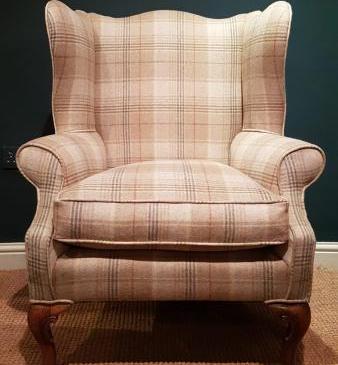 Stylish Victorian Wing Back Arm Chair