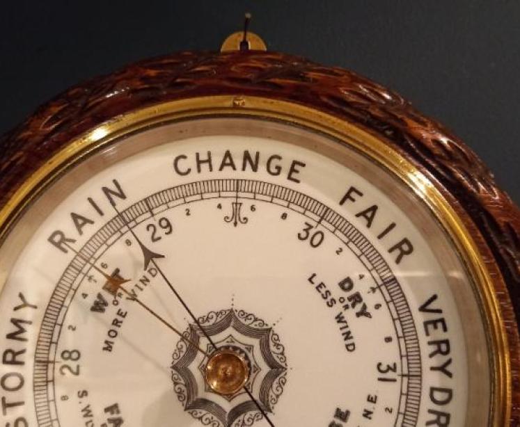 Victorian Maple & Co Ship's Barometer - Image 3