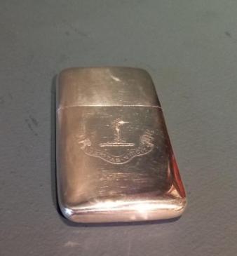 Antique Sampson & Morden Silver Cheroot Case