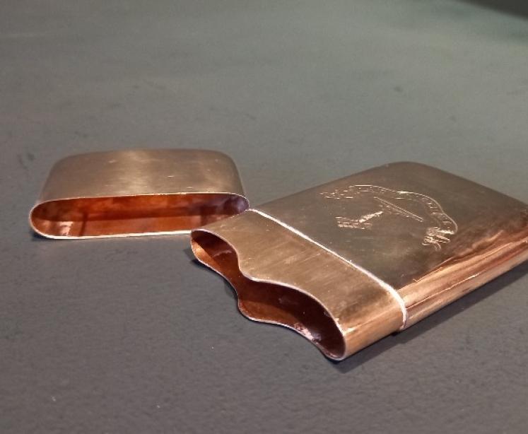 Antique Sampson & Morden Silver Cheroot Case - Image 2