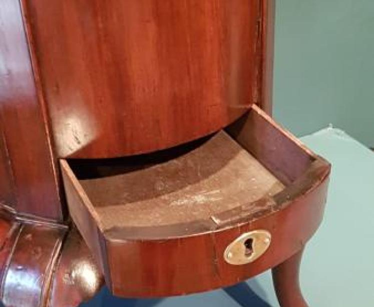 George III Mahogany Wine Cooler - Image 4