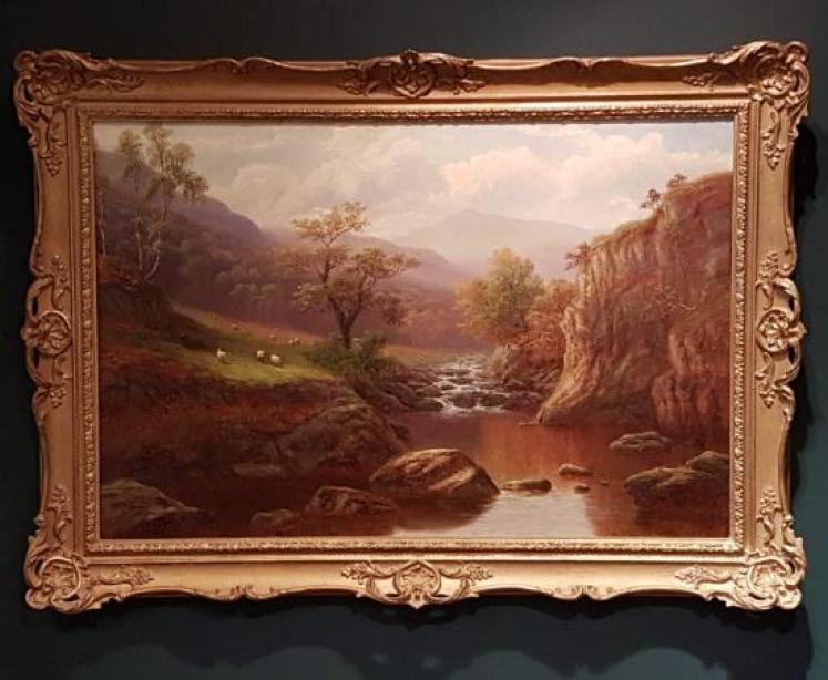 Fine Victorian Oil on Canvas by William Mellor - Image 1