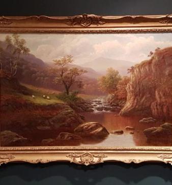 Fine Victorian Oil on Canvas by William Mellor