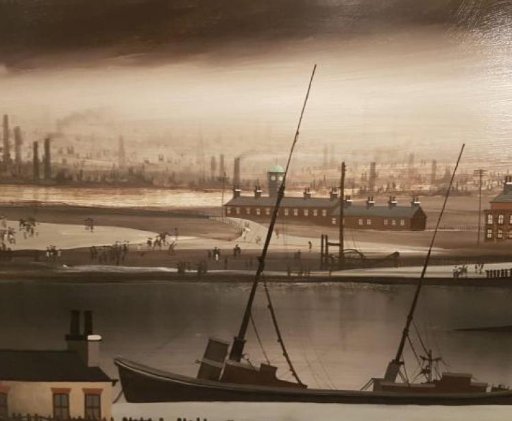 Superb Large Oil by Brian Shields - Image 2