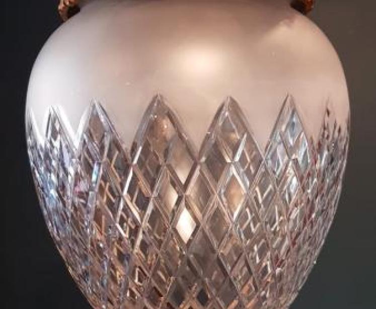 Superb Large Bronze and Ormalu Pendant Light - Image 6