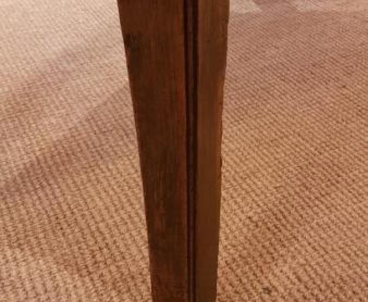 Superb George III Oak 6 Seater Table - Image 4