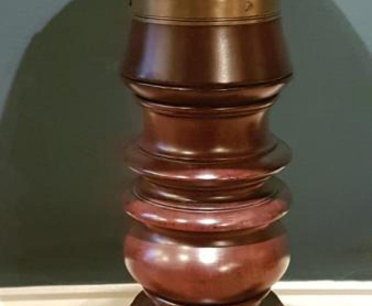 Regency Mahogany Revolving Stool - Image 6