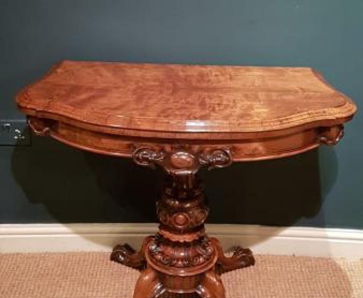 William IV Rosewood Side Table - Image 1