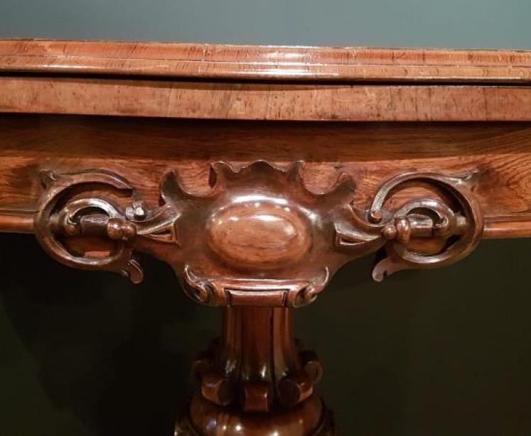 William IV Rosewood Side Table - Image 4