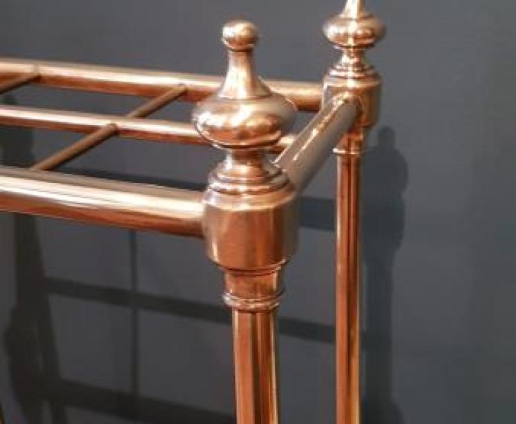Victorian Brass and Cast Iron Stick Stand - Image 2