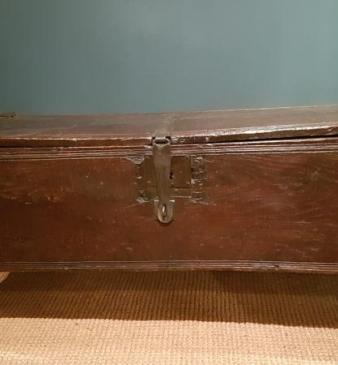 James I Period Oak Sword Box