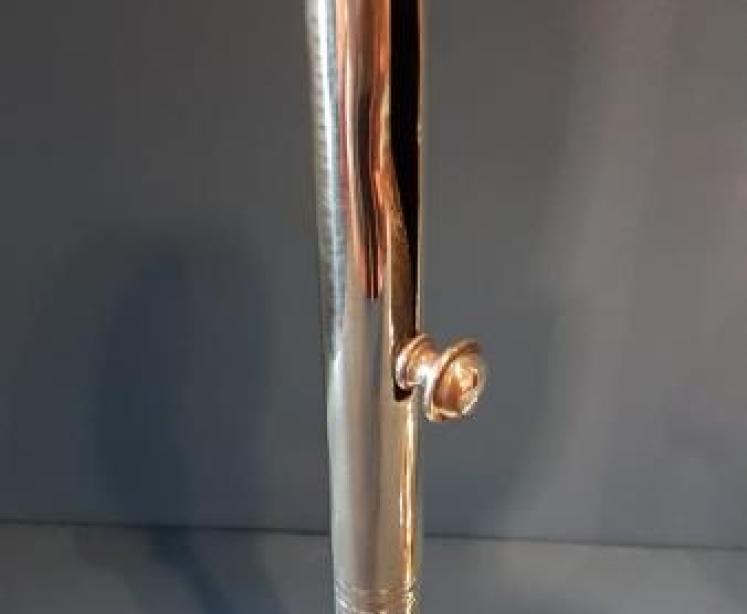 Pair of Tall George III Seamed Brass Candlesticks - Image 6