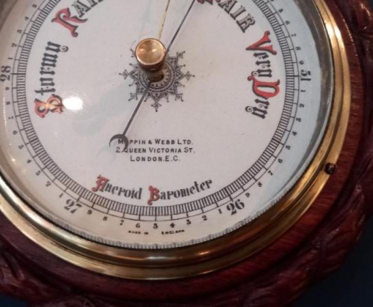Victorian Mappin & Webb of London Barometer - Image 3
